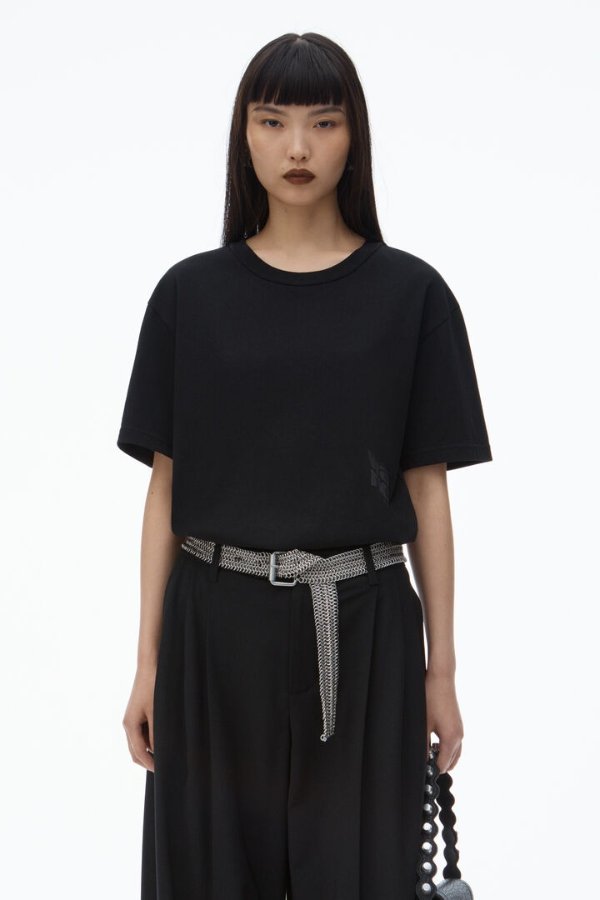 Black Logo 棉质T恤