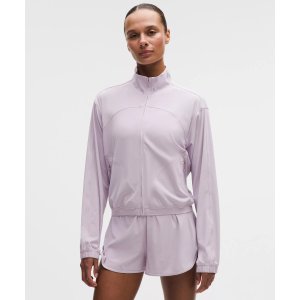 Sleek 全拉链跑步夹克