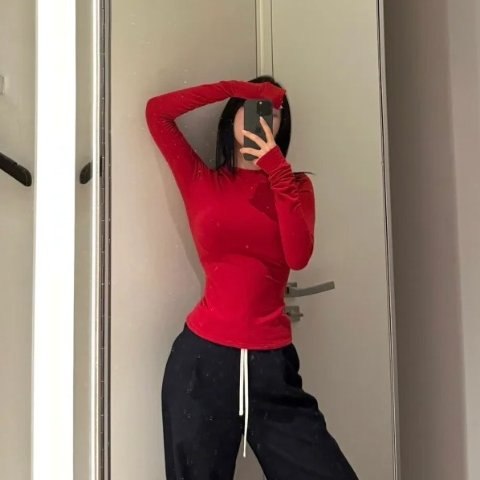 SKIMS长袖T恤 棉质 @dingongd