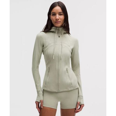 lululemonDefine Nulu 连帽夹克 雾绿