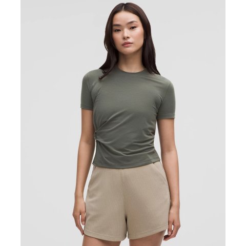 Side-Twist 短袖上衣