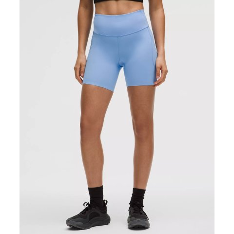 Fast and Free 高腰短裤 6英寸