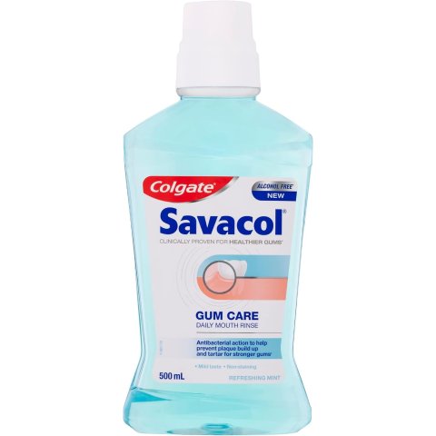 Savacol 漱口水 500ml 薄荷
