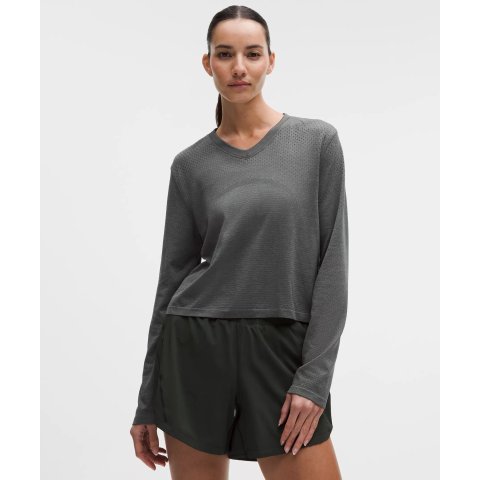 Swiftly V领长袖T恤