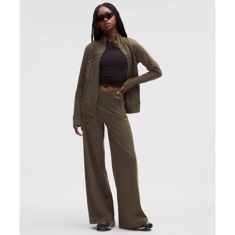 Luon 高腰阔腿裤