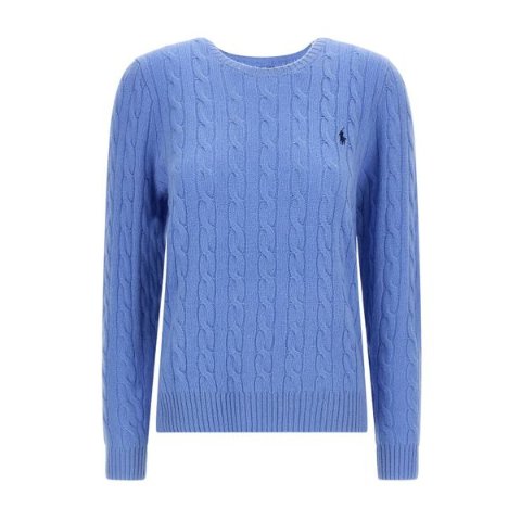 Logo 缆绳针织毛衣