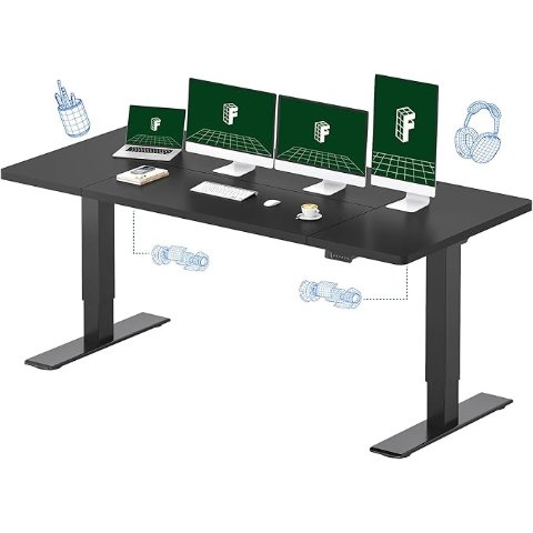 E3 升降桌 黑色 200cm