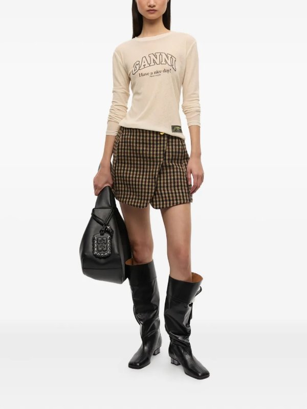 Logo印花长袖上衣