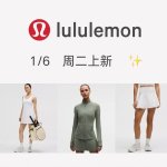 lululemon <周二上新✨> 网球系列来啦🎾T恤$89