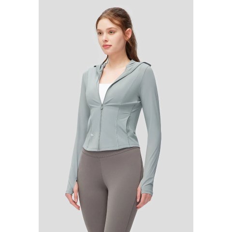 Iceskinny 女士修身短款防晒衣 UPF50+