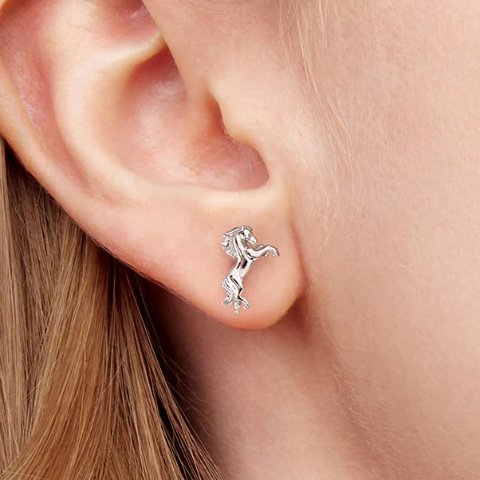 Silver 马耳钉 一对