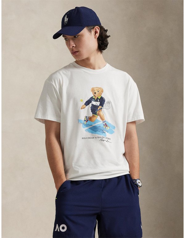 Polo Bear 澳网T恤 白色