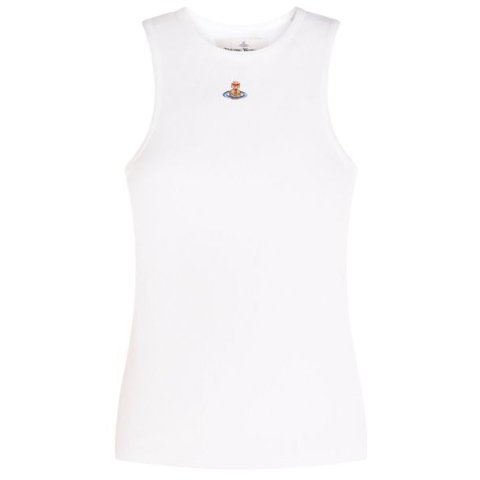 Crewneck 无袖T恤 白色