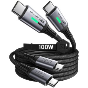 INIU 100W USB-C线 2米 2条装
