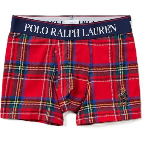 RM3-C109 刺绣熊平角内裤