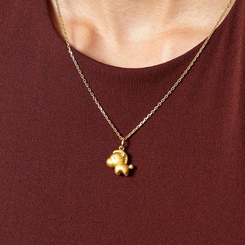 祈願篇 足金馬吊墜