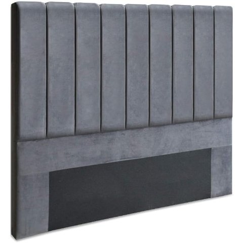 布艺床头板 灰色 153x120cm