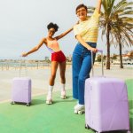 行李箱也想有点颜色❗美旅官网6折起 配色很好看