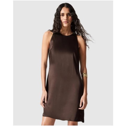 Satin 迷你连衣裙