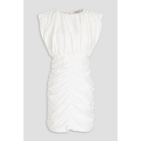 Ruched 褶皱迷你连衣裙