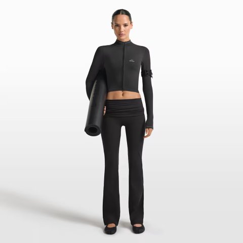 NikeNikeSKIMS 女款喇叭裤 折叠腰带