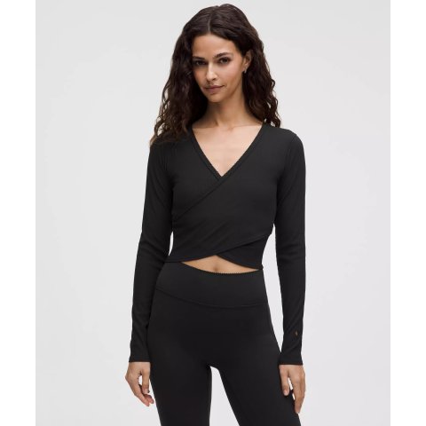 Nulu 罗纹长袖衫