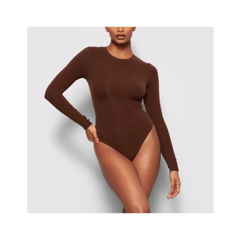 Jennie同款 长袖圆领连体衣