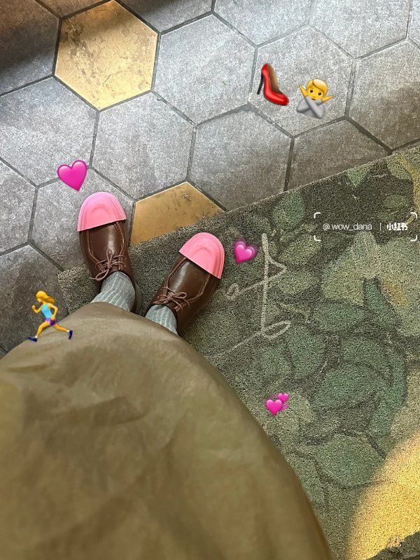 Junction 换头棕色皮鞋