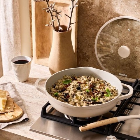 Baccarat NOOK 炒锅 30cm 奶油色