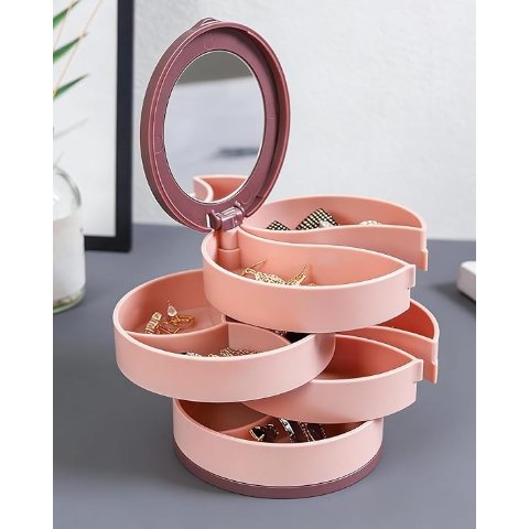 BLC47-02 红色多层珠宝盒