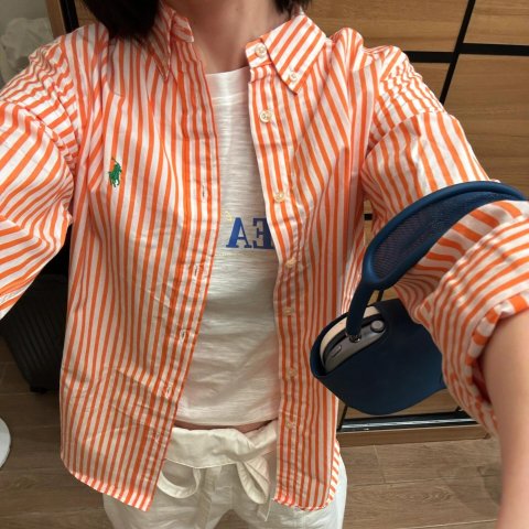 Polo Ralph LaurenSport Shirt 条纹衬衫 大童款