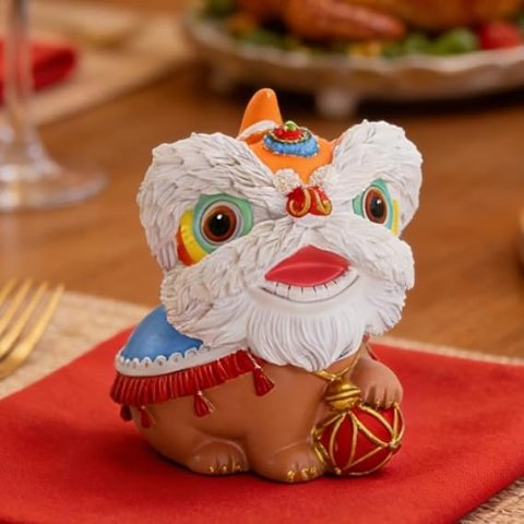 Dance Lion 摆件 办公桌装饰