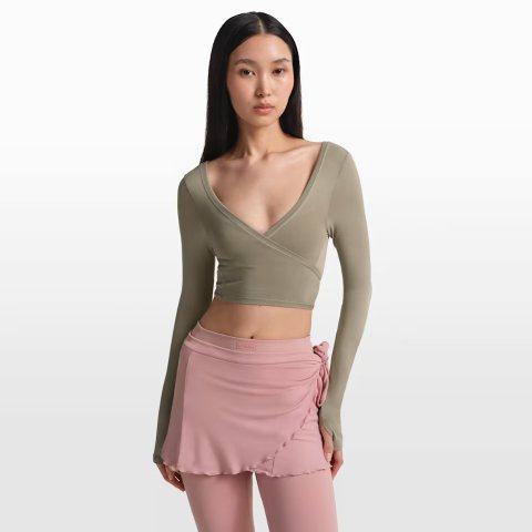 NikeNikeSKIMS 女士长袖针织上衣