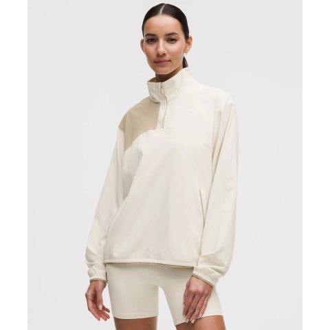 UV-Protective 半拉链轻薄上衣