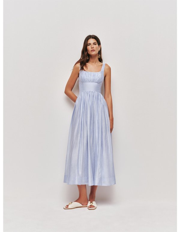 Mist Midi连衣裙