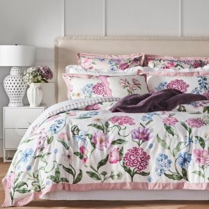 Winter Romance 棉缎被套套装 紫色