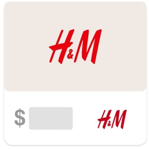 H&M 礼卡 