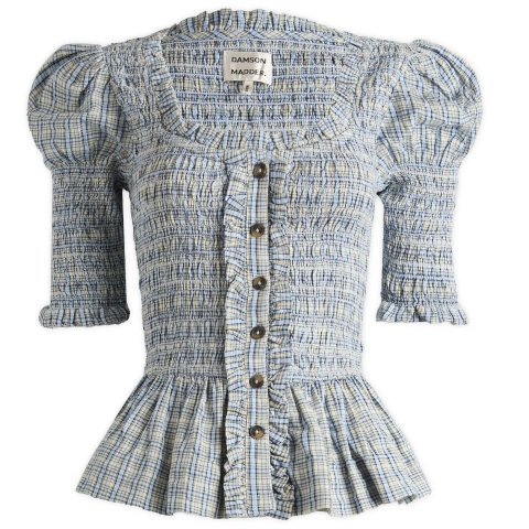 Damson Madder Mansi 褶皱上衣