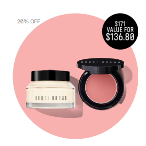 Bobbi Brown橘子面霜+腮红套装 