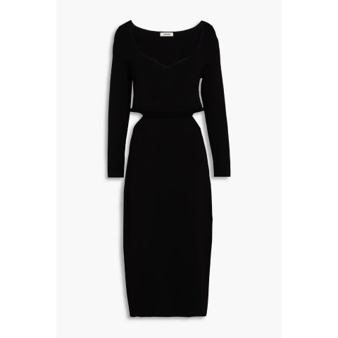 Cutout 针织中长裙