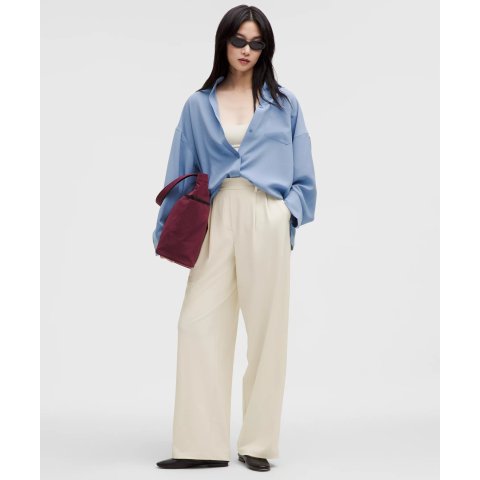 Daydrift 高腰阔腿裤 常规款