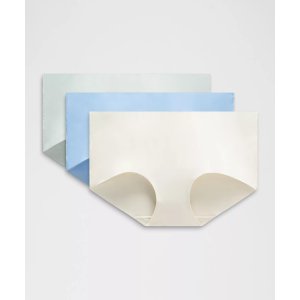 InvisiWear 中腰平角内裤 3条装