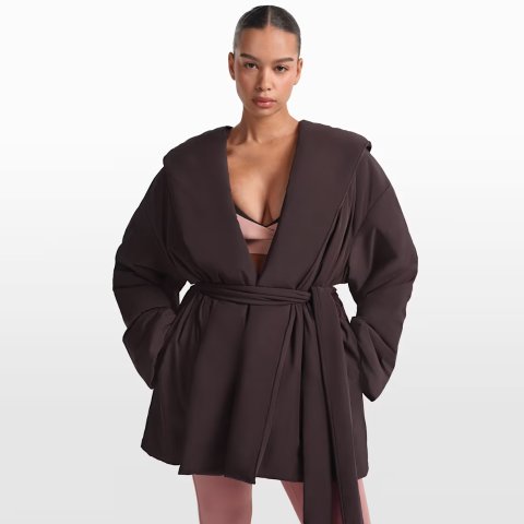 NikeNikeSKIMS 女士尼龙风衣外套