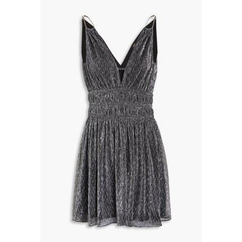 Lame 镂空短裙 迷你款