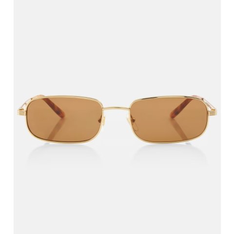 Rectangular 墨镜 黑色