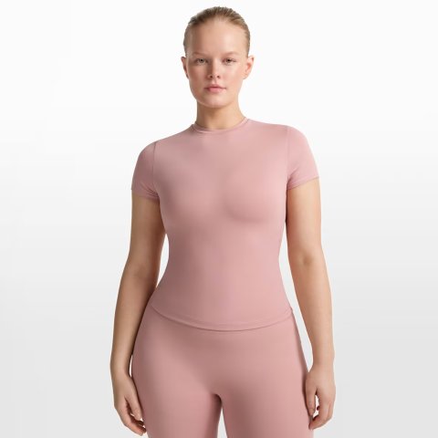 Nike SKIMS 女士垫肩T恤