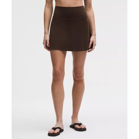 Align 网球裙 胡桃棕