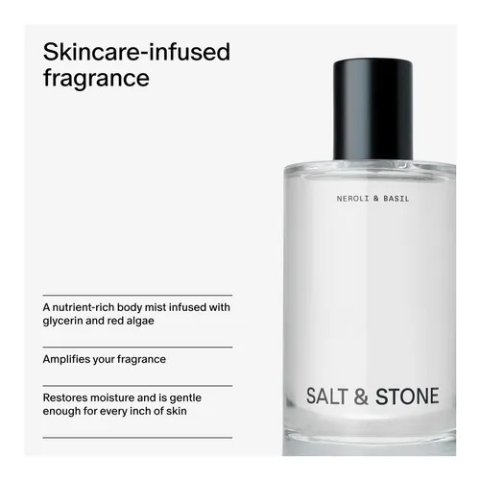 Salt & Stone Neroli & Basil 身体喷雾 100ml
