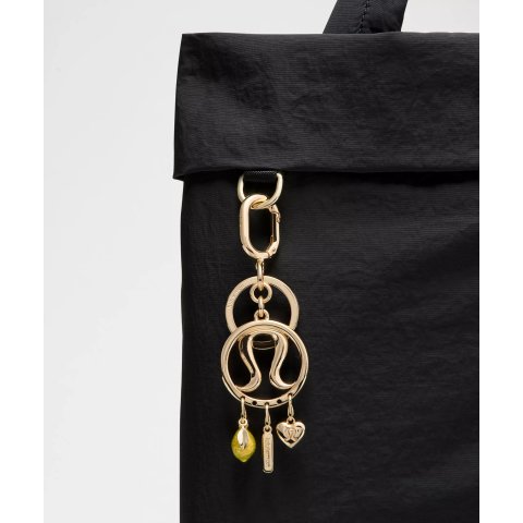 Charm Logo 金属钥匙扣