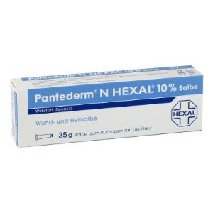 Pantederm N Hexal氧化锌软膏 只要3.99欧+新用户减5欧！接触性皮炎、日光皮炎、轻微烫伤、蚊虫咬伤、冻疮等都可用！